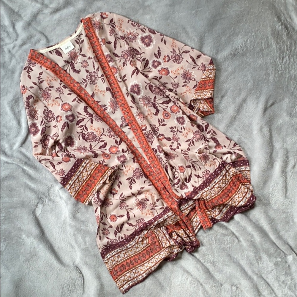Daytrip Kimono - Perfect Transition Fall Print